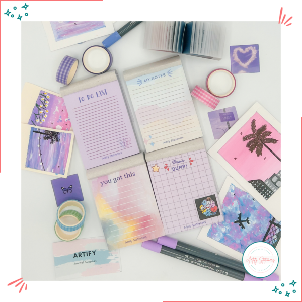 Notepads by Artify stationers