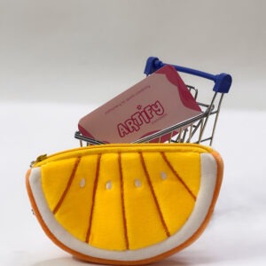 Tangerine Mini Pouch