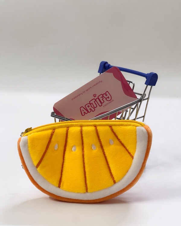 Tangerine Mini Pouch