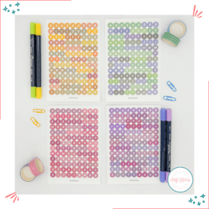 Alphabet Sticker Sheet