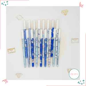 Blue Erasable Gel Pens