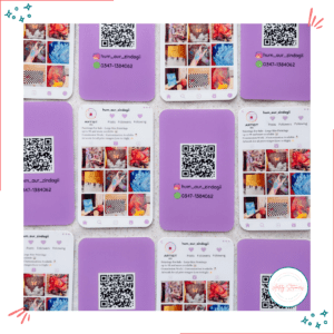 Double sided business cards