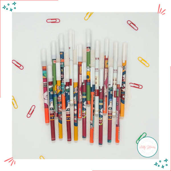 Kawaii Erasable Gel Pens