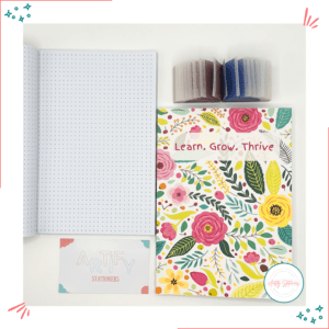 Learn Grow Thrive Bullet Journal