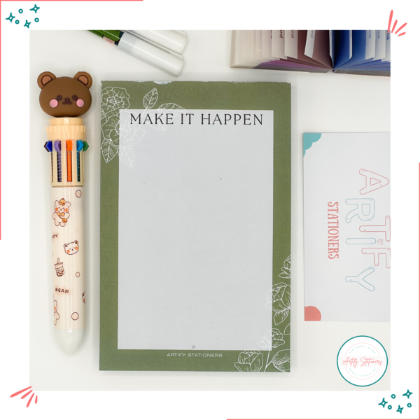 Make It Happen Notepad