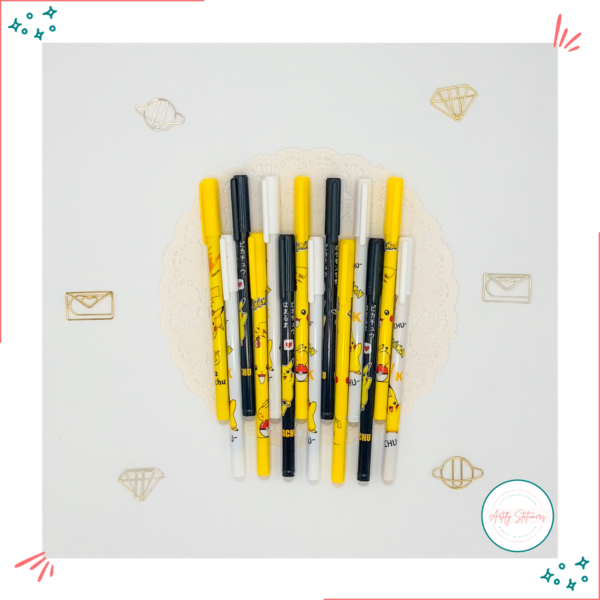 Pikachu Erasable Gel Pens