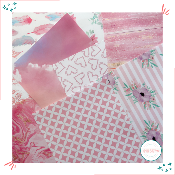 Pink Pattern Papers
