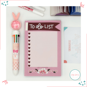 To Do List Notepad