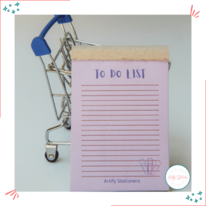To Do List Notepad