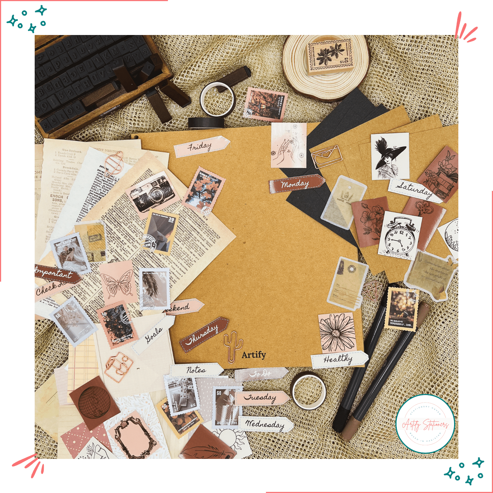 Vintage Journaling Kit