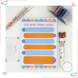 Weekly Planner Notepad