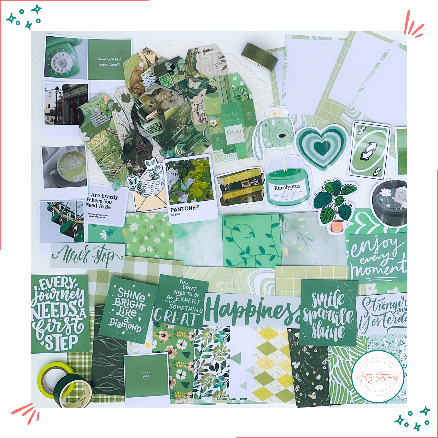 Whimsical Wood Journaling Kit 1