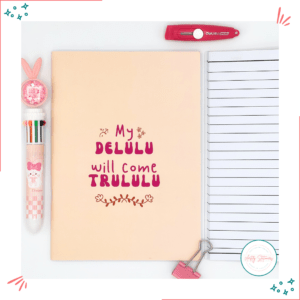 My delulu will come trululu Notebook