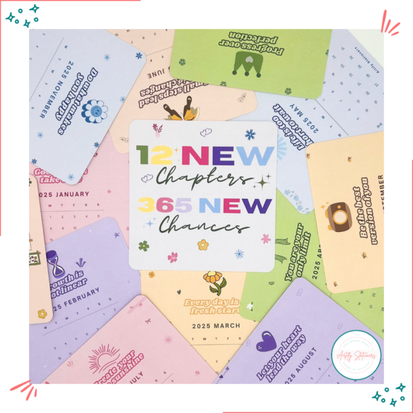 Desk Calendar 2025
