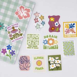 Flower Power Stickers Pack