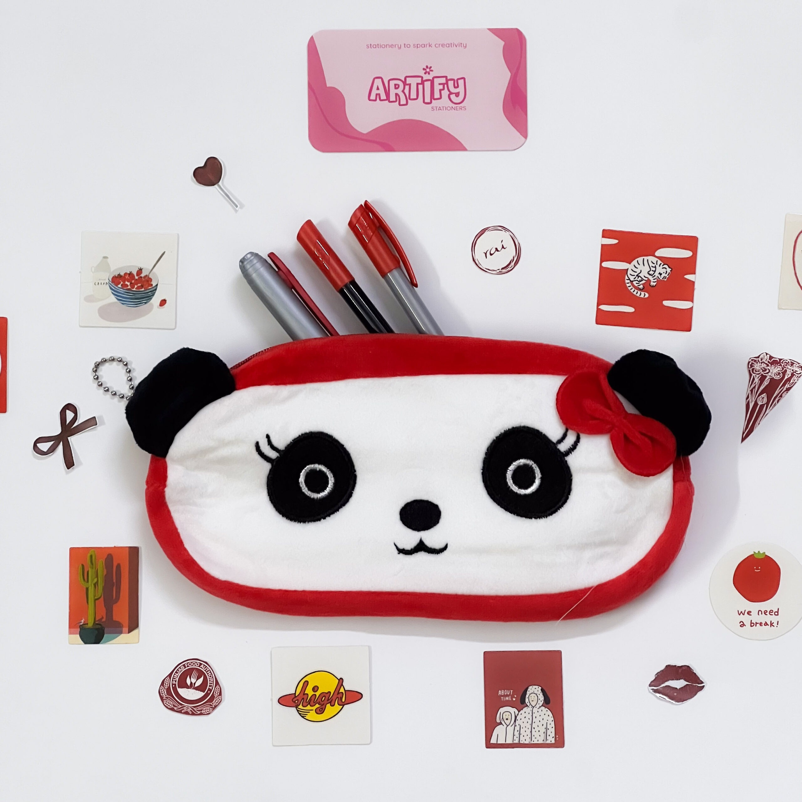 Panda Queen Pouch