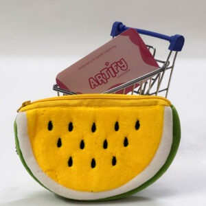 Yellow Watermelon Mini Pouch