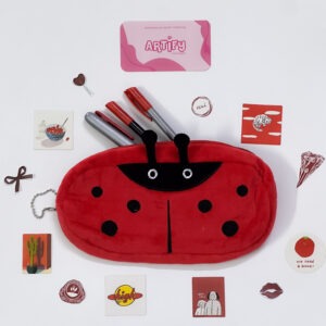 Ladybug Plush Pouch