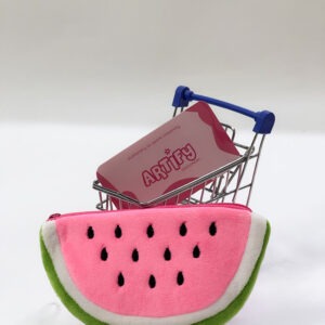 Pink Watermelon Mini Pouch