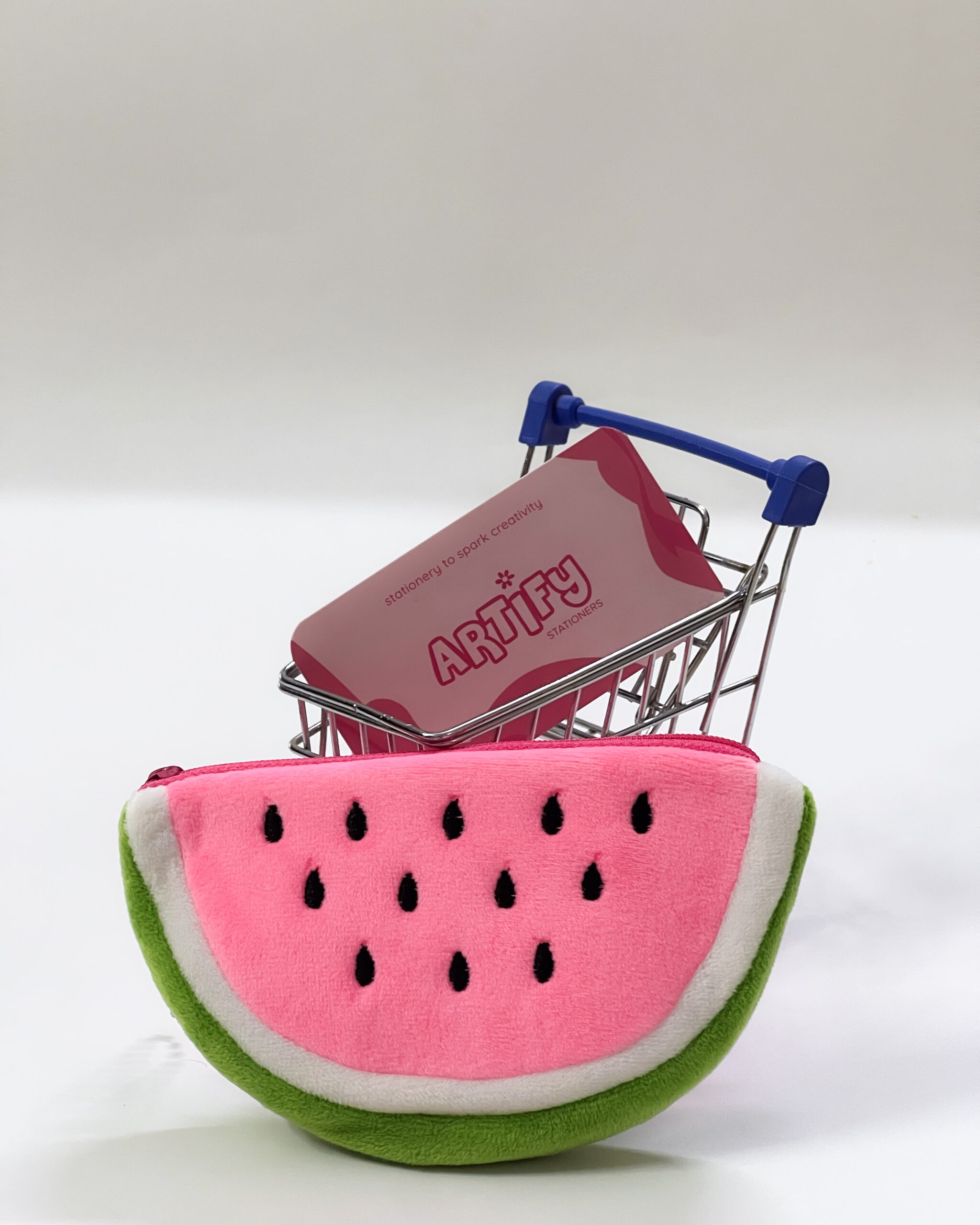 Pink Watermelon Mini Pouch