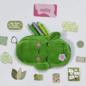 Kawaii Cactus Plush Pouch