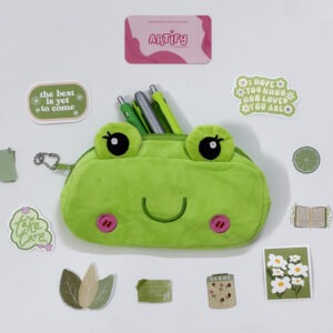 Kawaii Frog Plush Pouch