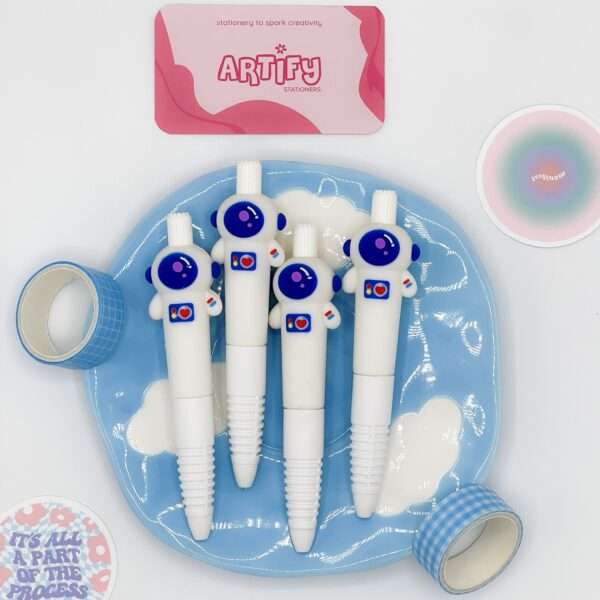 White Astronaut Pen