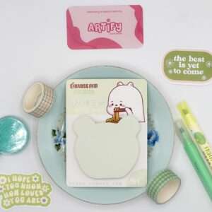 Green Bear Sticky Notes
