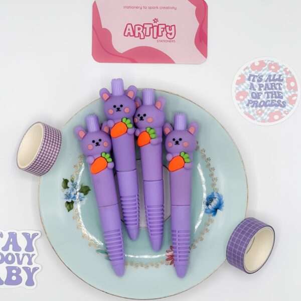 Purple Rabbit Pen