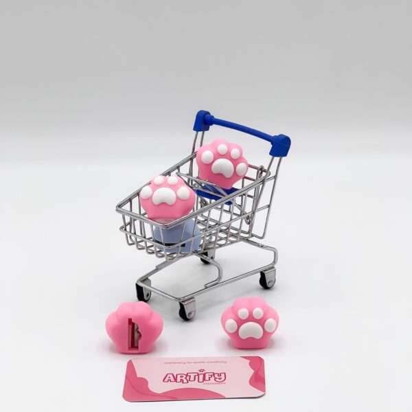 Pink Paw Sharpener