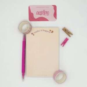 Make it happen notepad