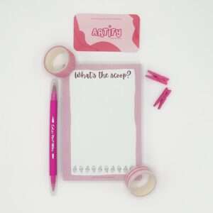 What’s the scoop notepad