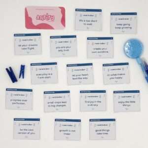 Blue Reminder Stickers Pack
