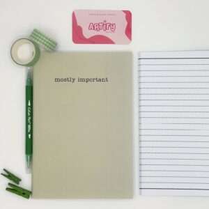 Mostly important notebook