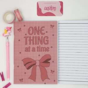One thing at a time notebook