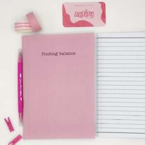 Finding balance notebook