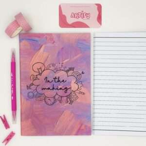 In the making notebook