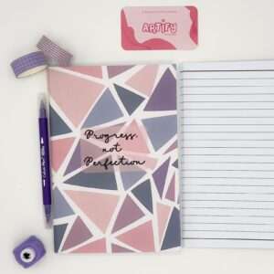 Progress not perfection notebook