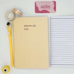 Above all try notebook