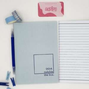 Think outside the box notebook