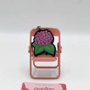 Hydrangea Acrylic Keychain