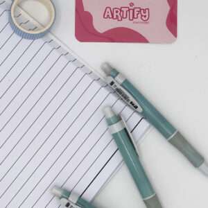 Pastel Blue Retractable Ballpoint Pen