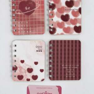 Red Hearts Pocket Diary