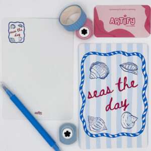 Seas The Day Postcard