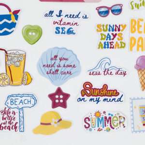 Summer Themed Stickers Pack