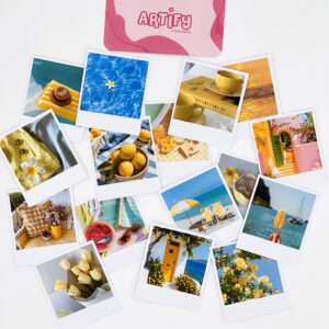 Summer Themed Polaroid Stickers Pack