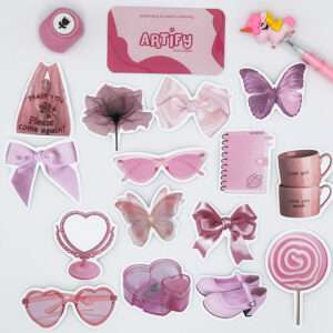 Pastel Pink Stickers Pack