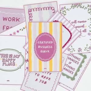 Certified Business Girly Posters
