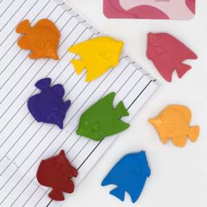 Fish Shaped Crayons Set