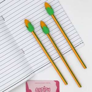 Yellow Pencil with Corn Eraser